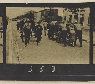 Contact Print #553 from page #12 in Lodz Ghetto Contact Album