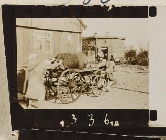 Contact Print #336 from page #10 in Lodz Ghetto Contact Album