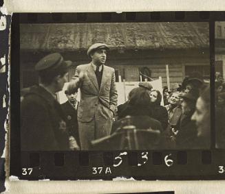 Contact Print #536 from page #16 in Lodz Ghetto Contact Album