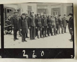 Contact Print #220 from Page #6 from Lodz Ghetto Album
