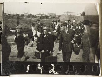 Contact Print #142 from Page #3 from Lodz Ghetto Album