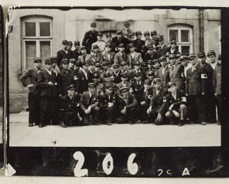 Contact Print #206 from Page #6 from Lodz Ghetto Album
