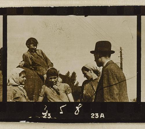 Contact Print #358 from page #10 in Lodz Ghetto Contact Album