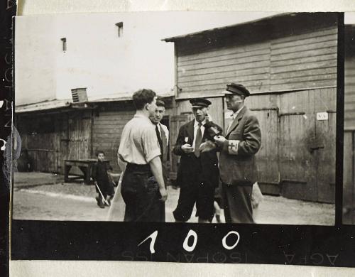 Contact Print #100 from Page #3 from Lodz Ghetto Album