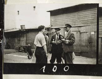Contact Print #100 from Page #3 from Lodz Ghetto Album