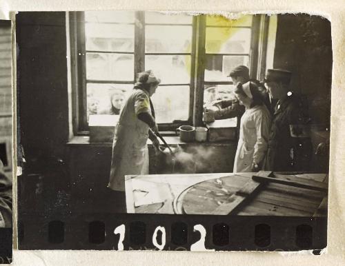 Contact Print #102 from Page #3 from Lodz Ghetto Album