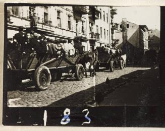 Contact Print #203 from Page #5 from Lodz Ghetto Album