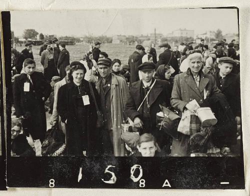 Contact Print #150 from Page #3 from Lodz Ghetto Album