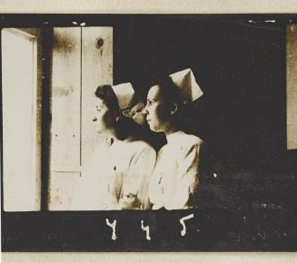 Contact Print #445 from page #12 in Lodz Ghetto Contact Album