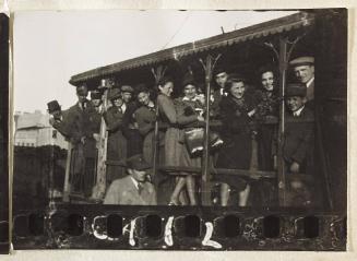 Contact Print #112 from Page #3 from Lodz Ghetto Album