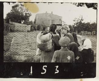 Contact Print #153 from Page #3 from Lodz Ghetto Album