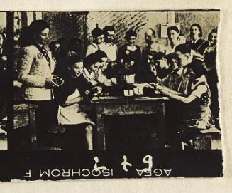 Contact Print #279 from page #16 in Lodz Ghetto Contact Album