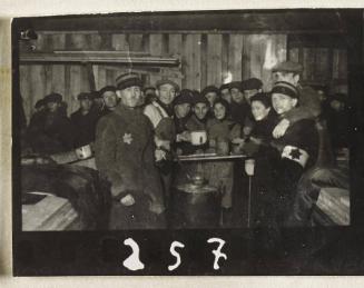 Contact Print #257 from Page #7 from Lodz Ghetto Album