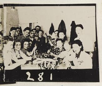 Contact Print #281 from Page #8 from Lodz Ghetto Album