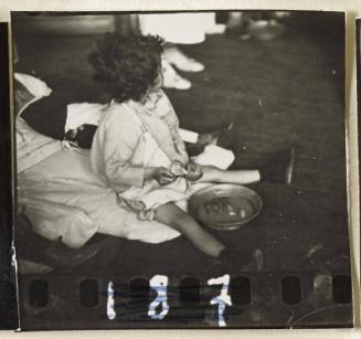 Contact Print #210 from Page #5 from Lodz Ghetto Album