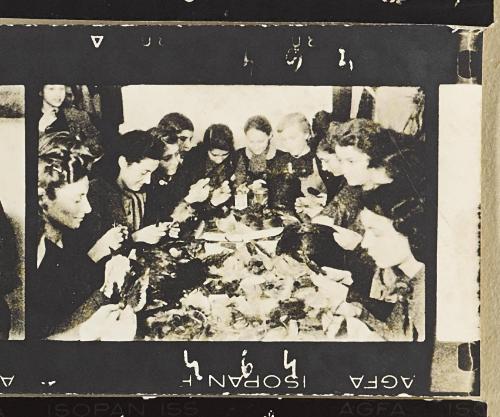 Contact Print #464 from page #16 in Lodz Ghetto Contact Album