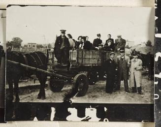 Contact Print #123 from Page #3 from Lodz Ghetto Album