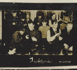 Contact Print #425 from page #13 in Lodz Ghetto Contact Album