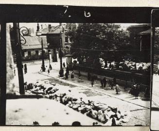 Contact Print #26 from page #1 in Lodz Ghetto Contact Album
