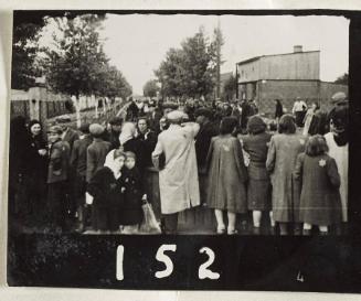 Contact Print #152 from Page #3 from Lodz Ghetto Album