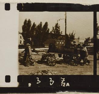 Contact Print #337 from page #10 in Lodz Ghetto Contact Album