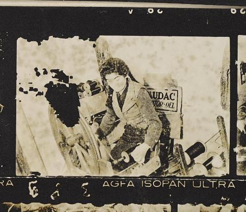 Contact Print #384 from page #13 in Lodz Ghetto Contact Album