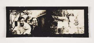 Lodz Ghetto Folio: contact print with 2 frames -  No.389 - 390
