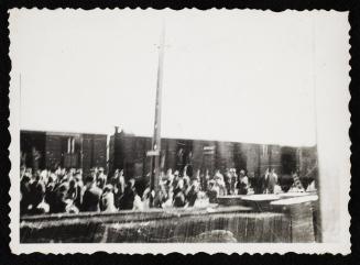 Deportation by train at Radogoszcz Station