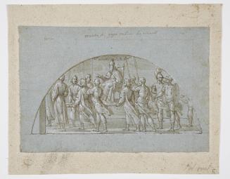 The Visit of Pope Urban to Genoa