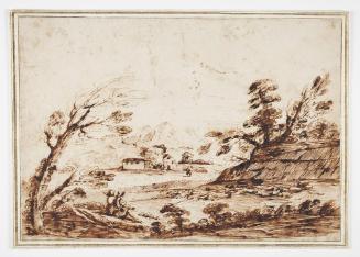A Landscape with Travellers Resting
