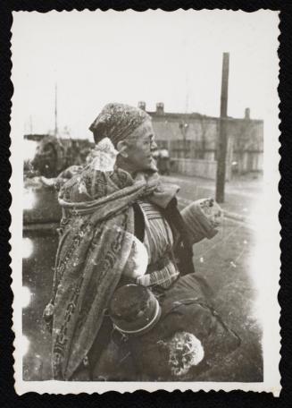 Ghetto resident being deported to the Chelmno death camp