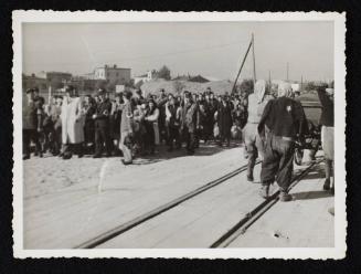 Mass deportation passing fecal workers