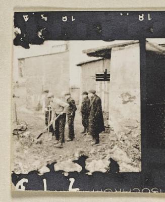 Contact Print #612 from page #14 in Lodz Ghetto Contact Album