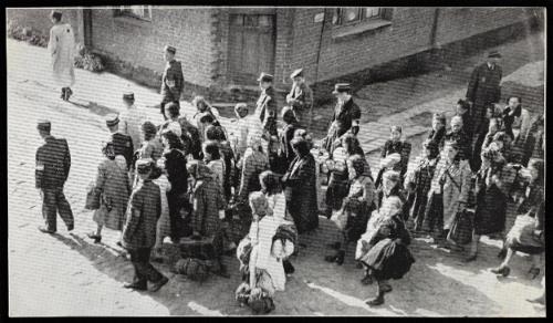 Untitled page [sequence from “Deportation goes on...”] (p.71)