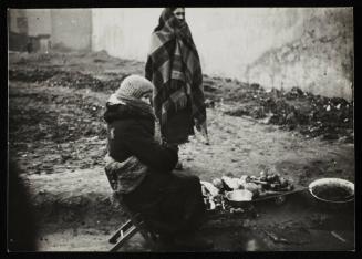 Women selling wares on the street