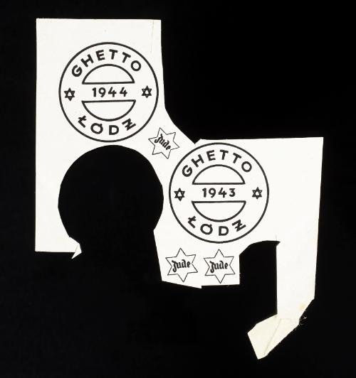 Lodz Ghetto circular stamps: 1943 and 1944