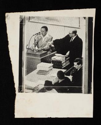 Ross at Eichmann trial