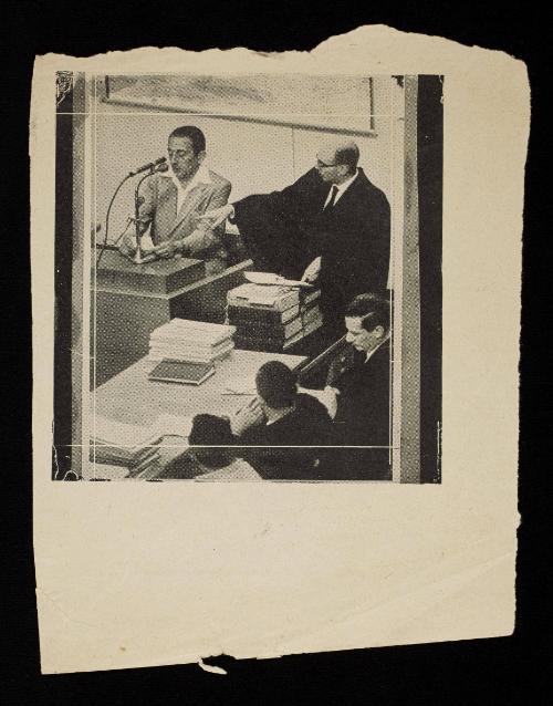 Ross at Eichmann trial