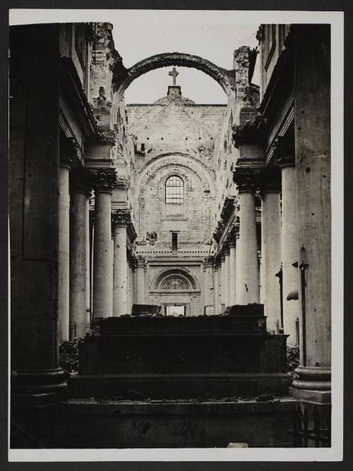 Interior of Arras Cathedral taken from the Eastern Alter