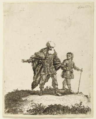 Youth Leading Old Man