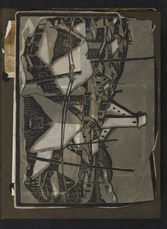 [Loose drawing in Alan Fraser Fairlie and Family Snapshot Album]