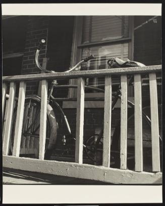 Bicycle on porch