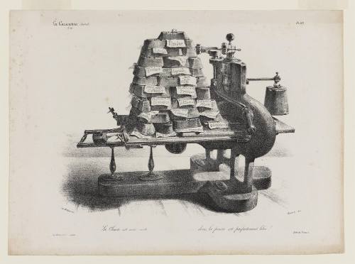 La Charte est une vérité...donc, la presse est parfaitement libre! from La Caricature