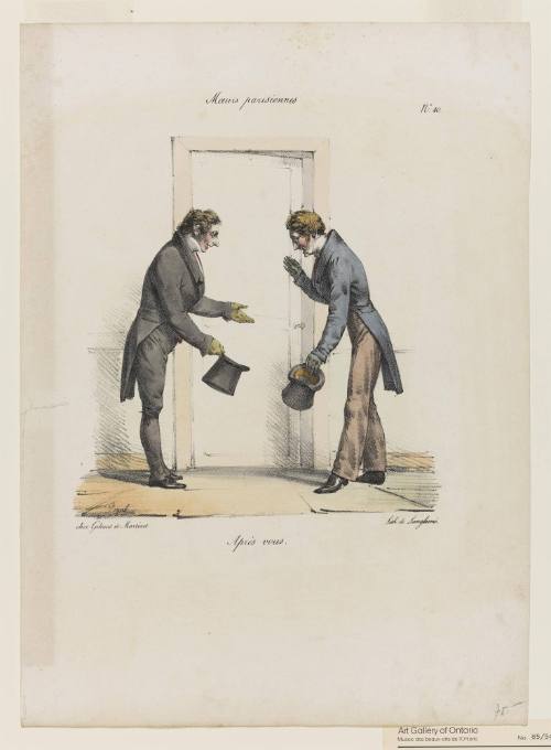 Après vous from Moeurs Parisiennes No. 40