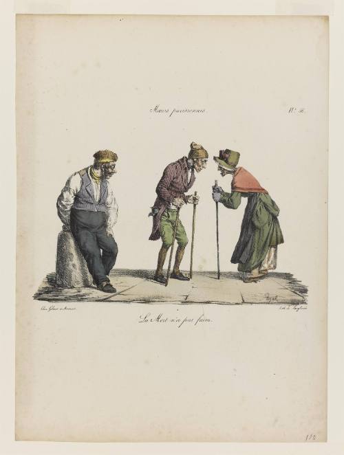 La Mort n'a pas faim from Moeurs Parisiennes No. 56