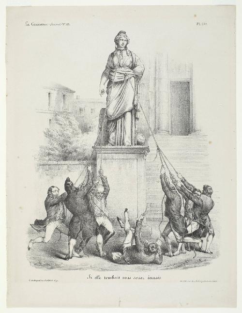 Si elle tombait vous seriez écrasés