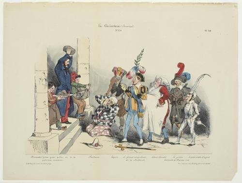 (Cendre politiques et religieuses): Memento homo qui pulvis es et in pulverem reverteria, Plate 248 from La Caricature, No. 120, Feb. 21, 1833