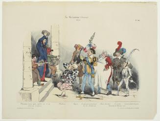 (Cendre politiques et religieuses): Memento homo qui pulvis es et in pulverem reverteria, Plate 248 from La Caricature, No. 120, Feb. 21, 1833