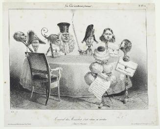 Le conseil des ministres s’est réuni ce matin from La Caricature (Journal) No. 56