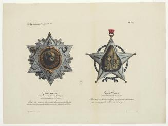 Grand Crachat (and) Legion d'horreur, Plate 309 from La Caricature, No. 148, Sept. 5, 1833